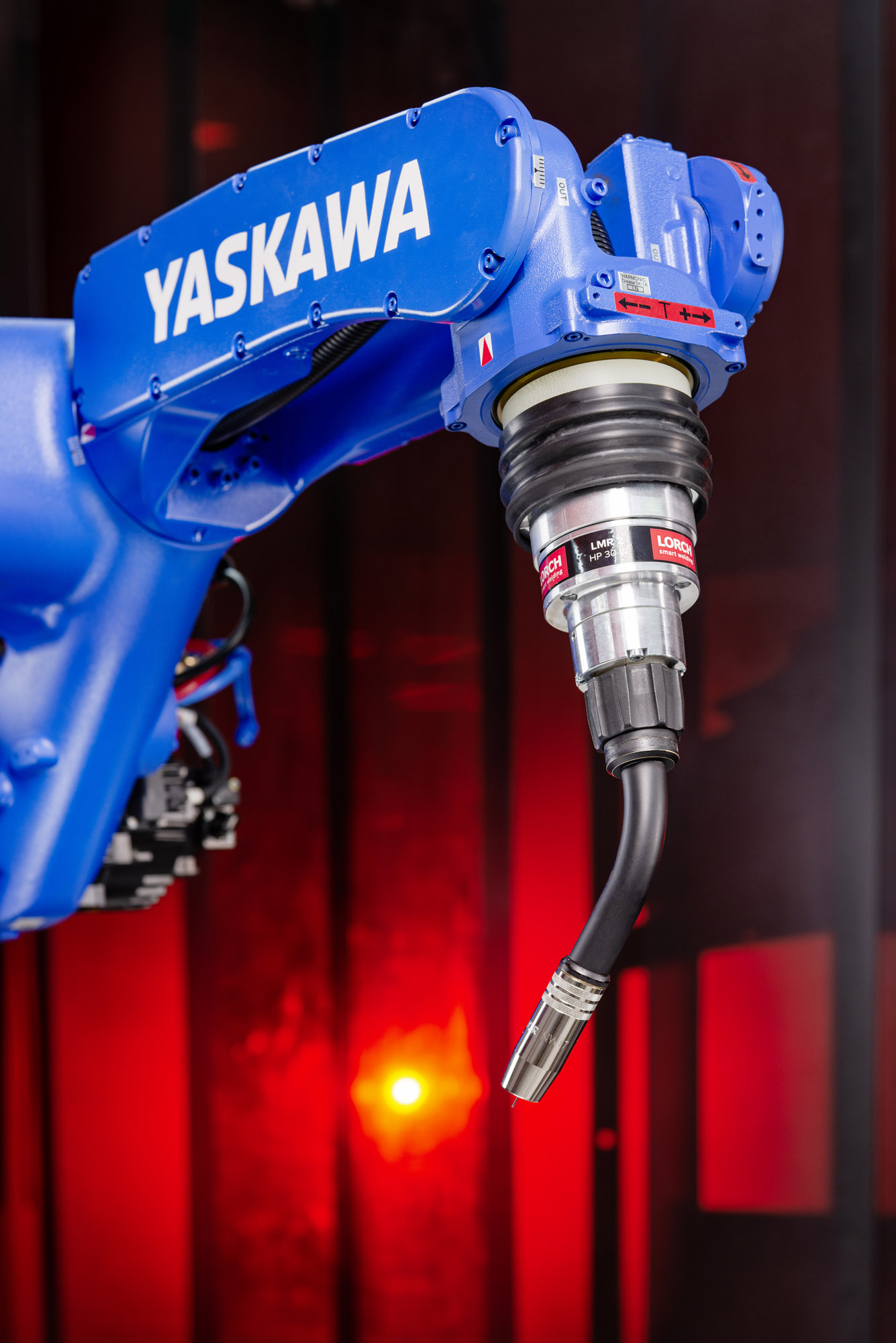 Efficiency & quality Welding robotics from Yaskawa and Lorch.
