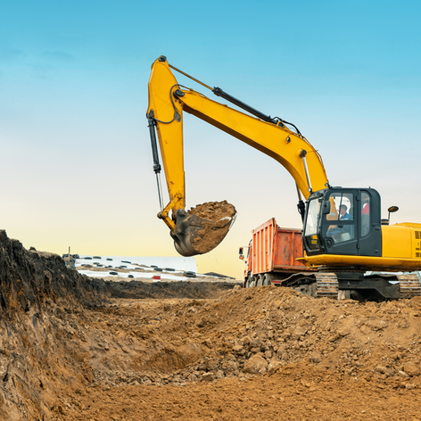 Vehicle construction and construction machinery